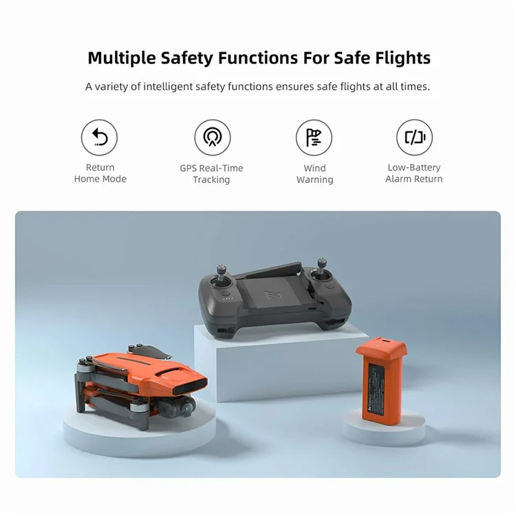 XIAOMIYOUPIN FIMI MINI 3 RC Drone HD Aerial Camera 9km Video Transmission Folding Quadcopter, 1 Battery