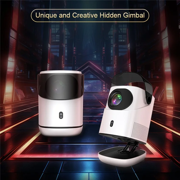 TZ-2 1+32G Portable Folding Bracket Home Projector Android WiFi HD Video Projecting Device - US Plug