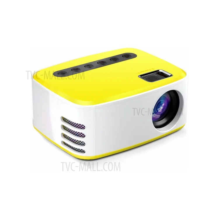 T20 Mini LED Projector 1080P High Definition Portable Home Theater Media Player - AU Plug