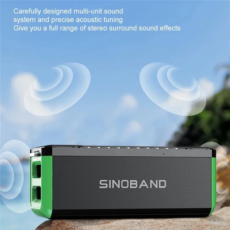 SINOBAND (XDOBO) Party Box 1985 Portable TWS Bluetooth Speaker Colorful Light Wireless Music Subwoofer Power Bank