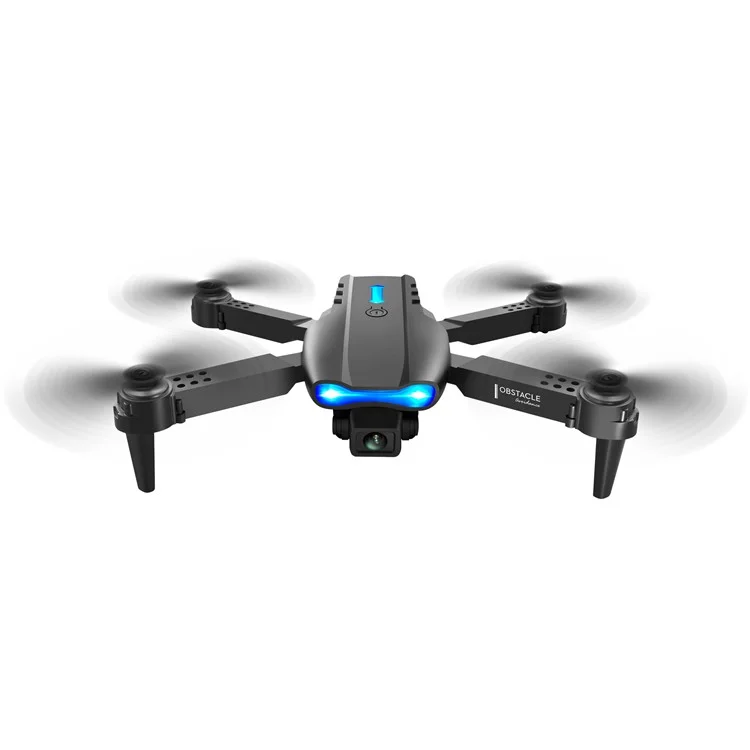 K3 Mini Drones with Single 4K Camera Foldable Three-Side Obstacle Avoidance Professional 6-Axis Gyroscope Quadcopter - Black