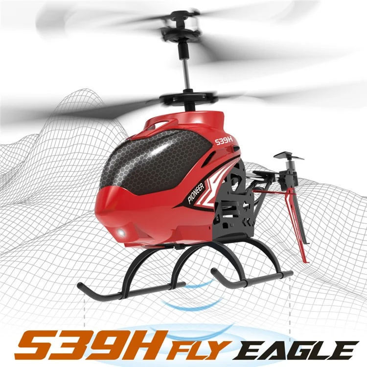 SYMA S39H Intelligent Altitude Hold RC Helicopter Airplane 2.4G Wireless Alloy Aircraft Toy, Single Battery