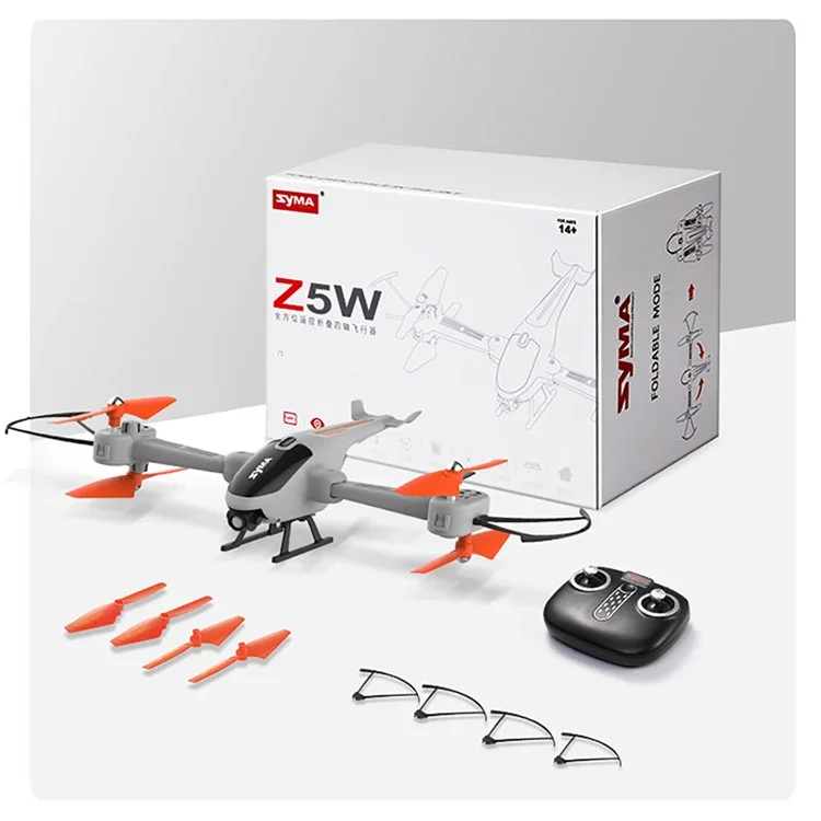 SYMA Z5W Drone with 1080P Camera Foldable FPV RC Quadcopter with Altitude Hold, Single Battery