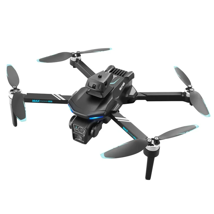 XT606 720P Camera 2.4G WiFi FPV Dual Axis Gimbal Brushless Foldable RC Drone, with 1 Battery