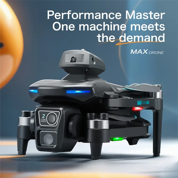 XT606 720P Camera 2.4G WiFi FPV Dual Axis Gimbal Brushless Foldable RC Drone, with 1 Battery